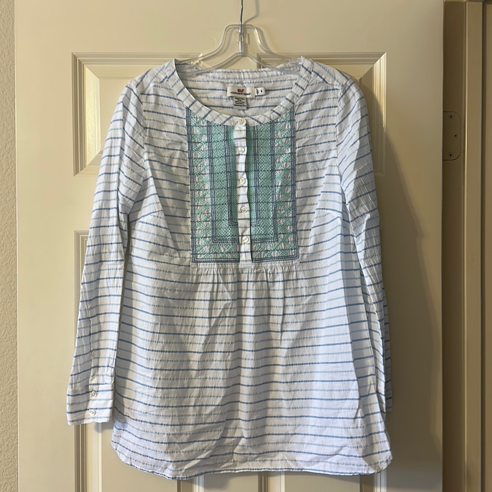 Vineyard Vines long sleeve blouse